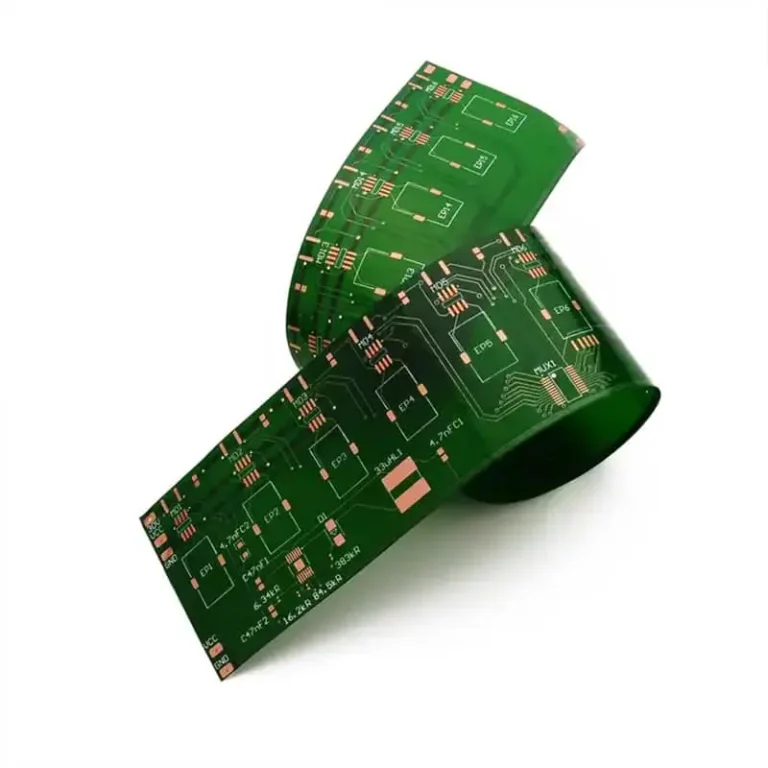 Double sided flexible circuit board